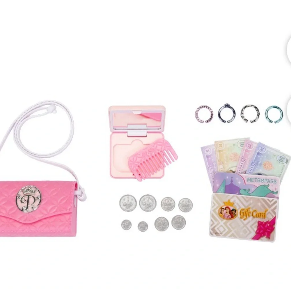 Set3-👛👛👛Disney Princess Chic Petites Set - Pink and Gold